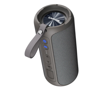Głośnik bluetooth CANYON OnMove 15 40W EQ TWS AUX Szary CNE-CBTSP15BG
